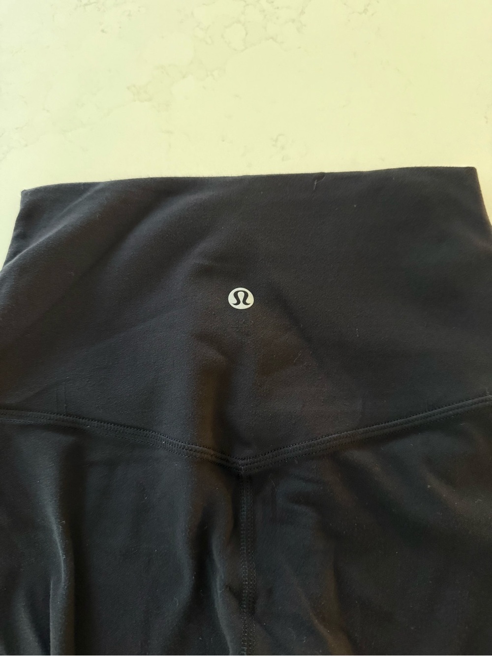 Lululemon Black Cropped High-Rise Leggings - Picture 3 of 5
